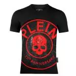 philipp plein t-shirt homme 2019 round red plein